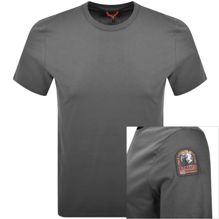 Tシャツ・カットソー PARAJUMPERS Men T Shirts 25SMPMPOPO02 0324 Grey Parajumpers T Shirts | Mainline Menswear